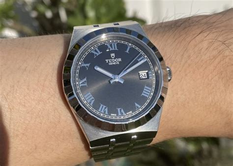 tudor royal 34mm lug to lug|tudor royal dial review.